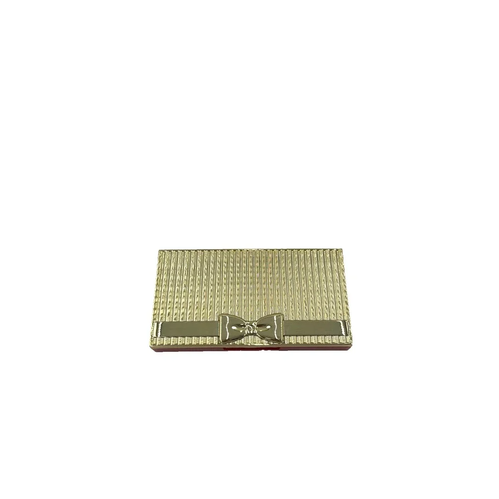 Estee Lauder Pure Color Envy Cheek Blush Bronze Palette Glow & Cosmetic Bag Blue